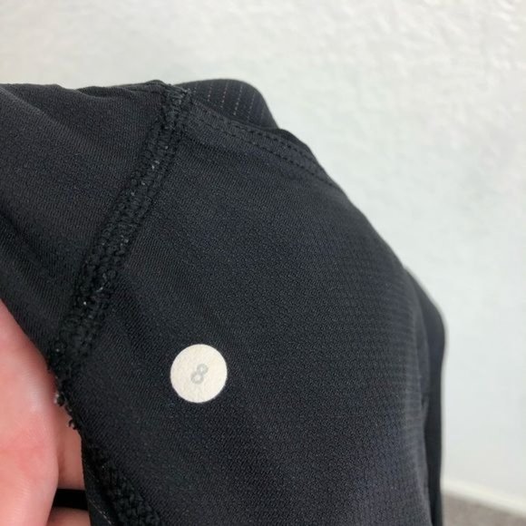 Lululemon Hustle & Bustle Tank Drawstring Mixed Media Drawcord Top - Picture 8 of 8